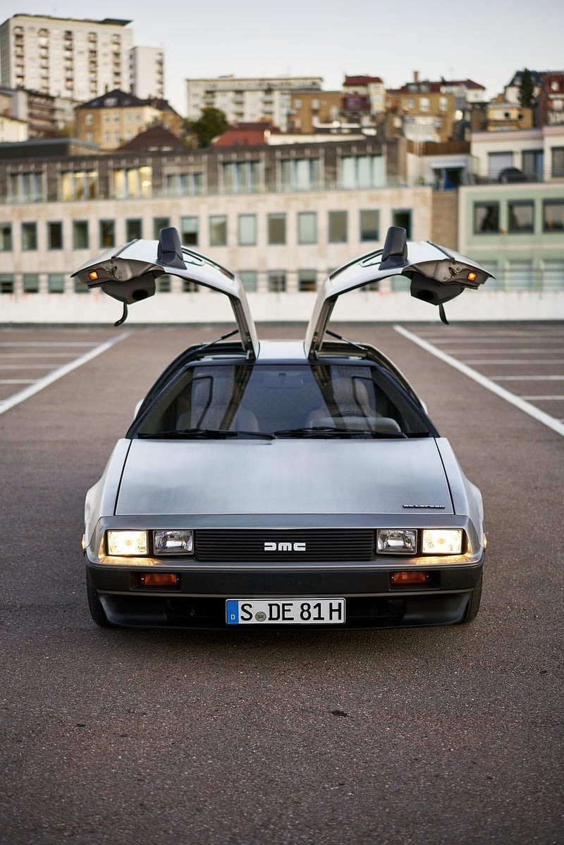 Marty McFly Delorean